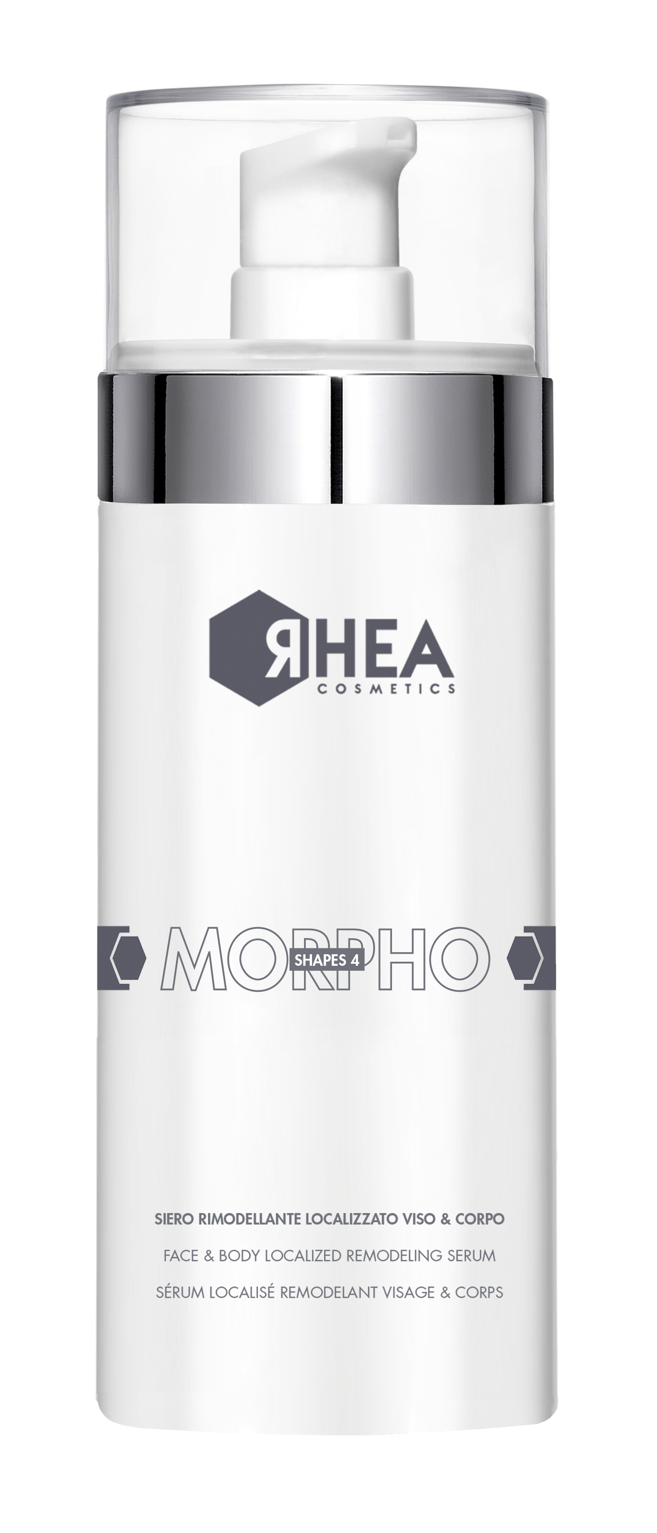 Ремоделююча сироватка для обличчя і тіла локальної дії RHEA Cosmetics MorphoShapes 4